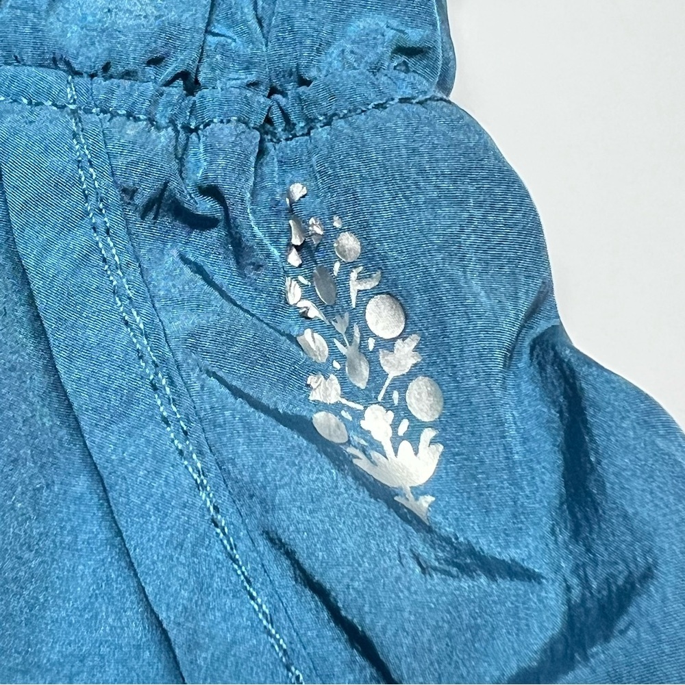 FREE PEOPLE MOVEMENT Blue Running Shorts Women’s Small High Rise Athletic Lined - Picture 9 of 11